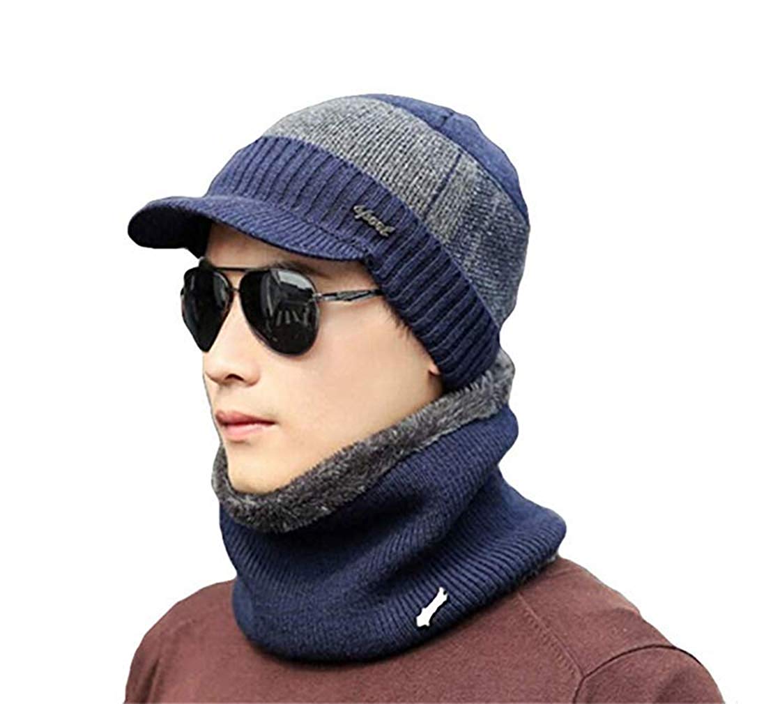 Bonnet Hiver Homme/unisexe Doublé Fourrure épaisse - Noir - Neuf Avec étiquettes