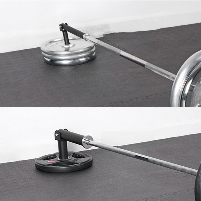T Bar Row Landmine Attachment - for 1" or 2" Barbells - Wall Mount Rotation - Home Gym Workout Accessory