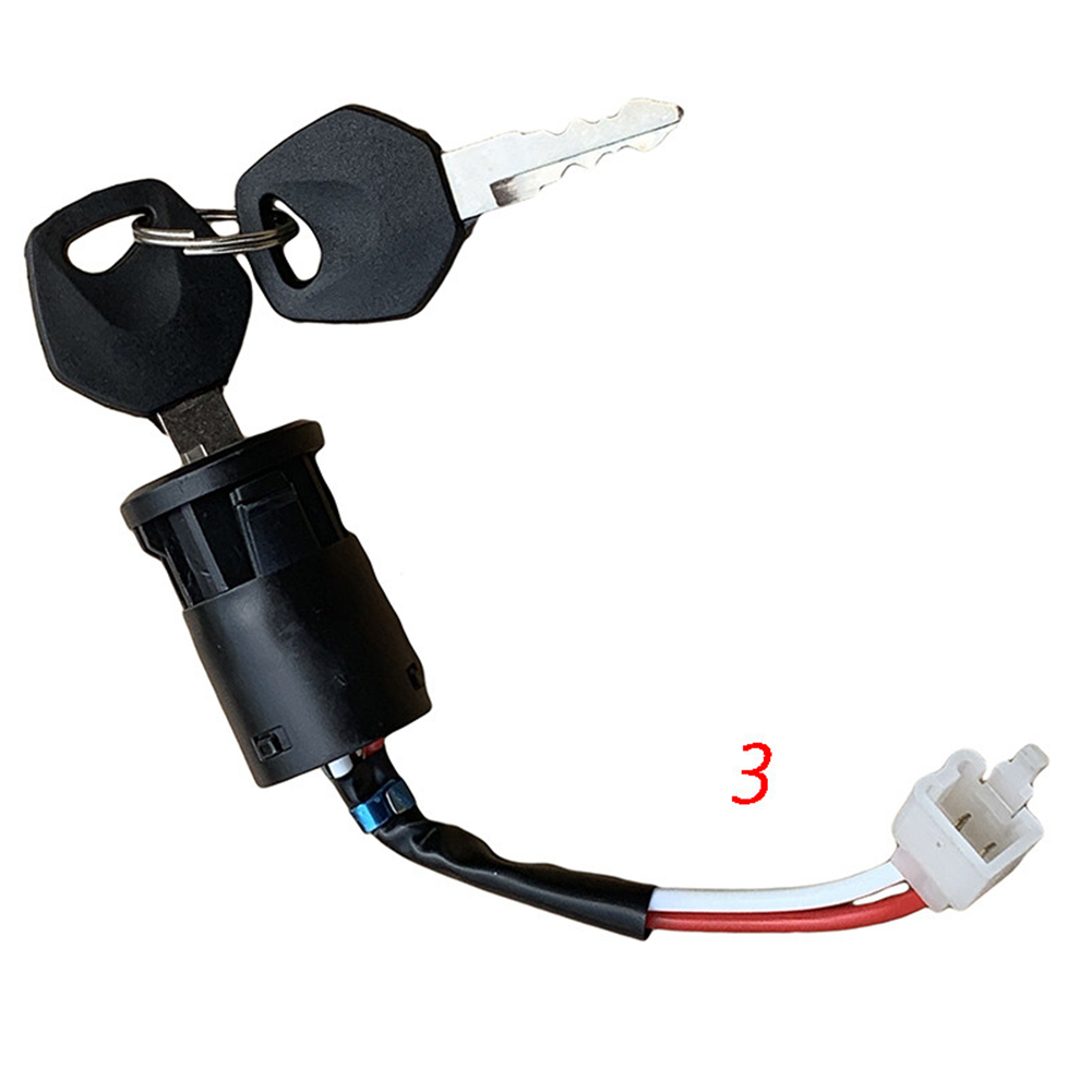 Power Supply Key Start Switch For Kids Electric Car, Ride On Toy Car Key Switch Children's Toy Car Key Switch Replacement: Orange