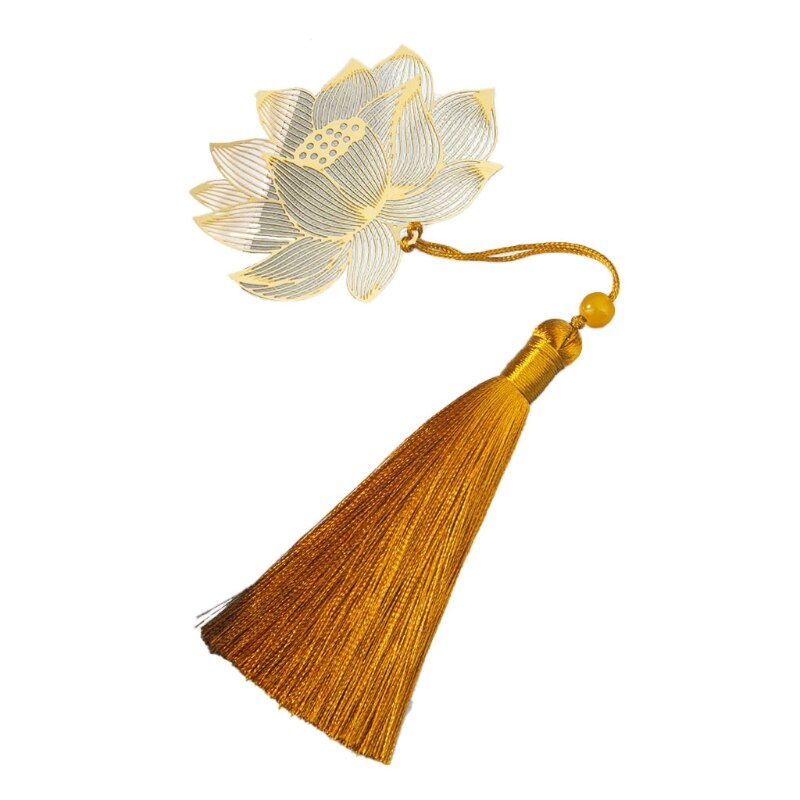 retro metalowa zakładka z frędzlami unikalna pusta zakładka metalowa zakładka z zawieszką wykwintna metalowa zakładka: C