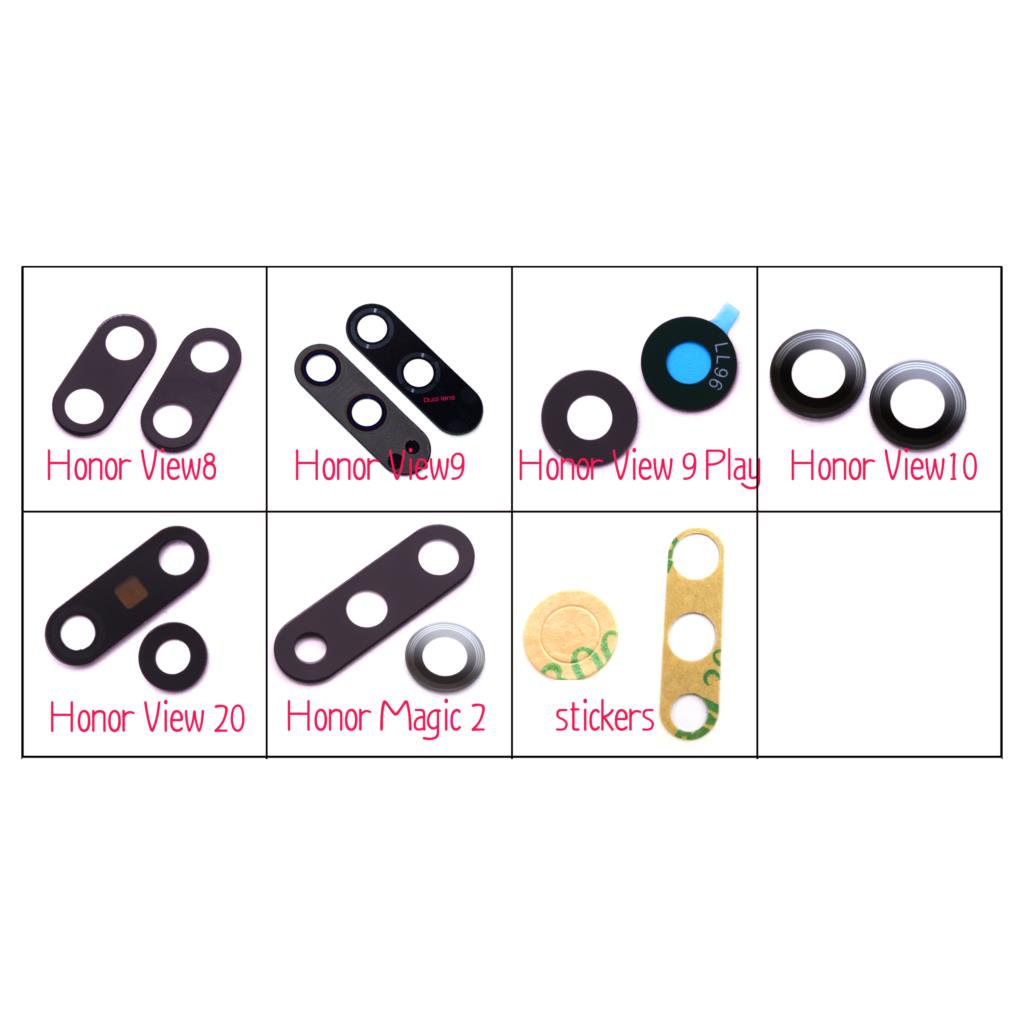 l rear back camera lens glass replacement for Huawei Honor View 8 9 10 20 Honor Magic Honor V8 V9 V10 V20 honor view 20 V20