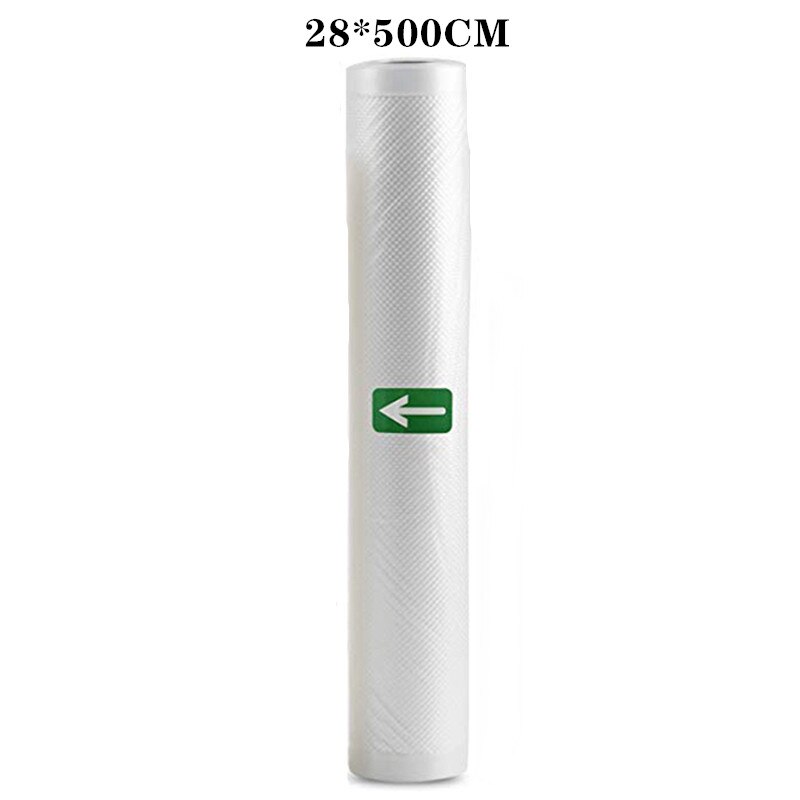 Küche Lebensmittel Vakuum Tasche Staubsauger Taschen Lagerung Taschen für Versiegelung Verpackung Rollen 12/15/20/25/28cm * 500cm Zu Halten Lebensmittel Frisch: ZKJ02-28x500cm