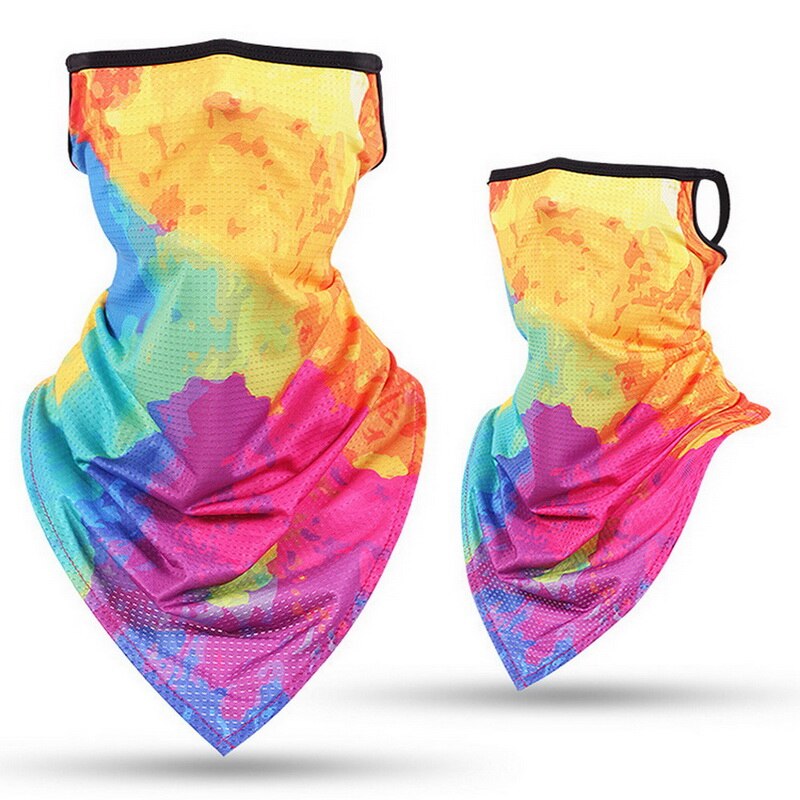 Gezichtsbedekking bivakmuts sjaal nek buitensport zijde oorlus buis unisex unisex hoofd gezicht nek gaiter klimsjaal gezichtsmasker: E666120