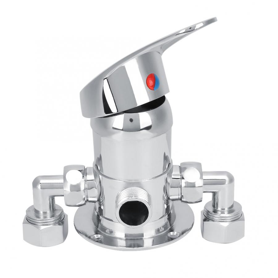 Adaptateur en forme de T G1/2 po, connecteur pour vanne d'angle pour pomme de douche salle de bains séparateur d'eau, inverseur, vanne de mélange