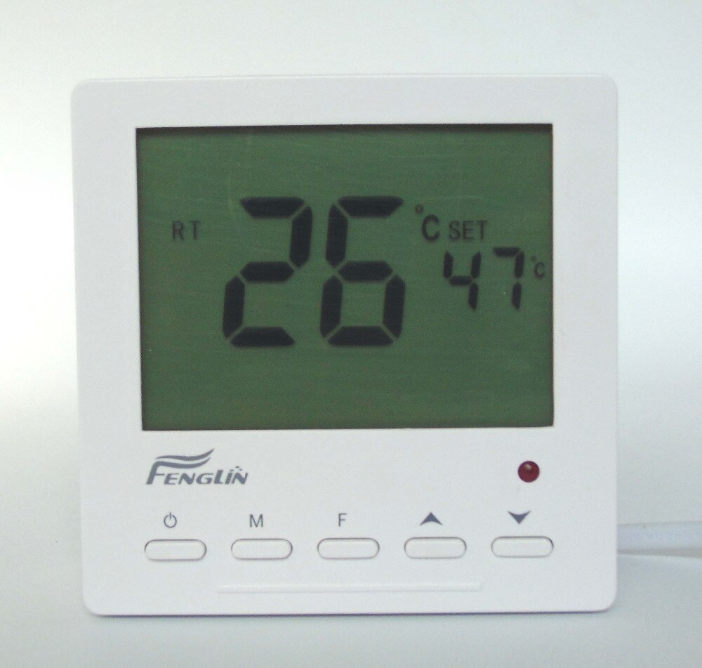 25A 5KW External installation digital floor heating thermostat for heater
