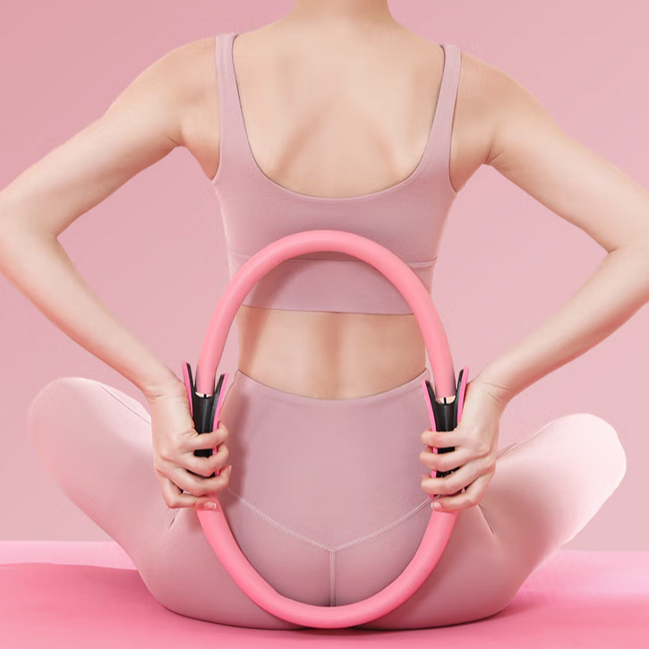 Pilates Ring Pilates Magic Fitness Circle voor het verstevigen van dijen, buikspieren en benen Weerstandstraining Body Sport Fitness Yoga