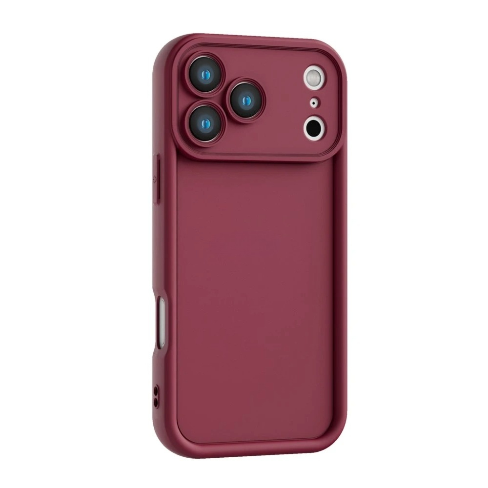 For iPhone 17 Pro Max Case For iPhone 17 Air Cover Luxury Shockproof Soft TPU Liquid Silicone Phone Back Case For iPhone17 Pro: Red / iPhone17 Pro Max
