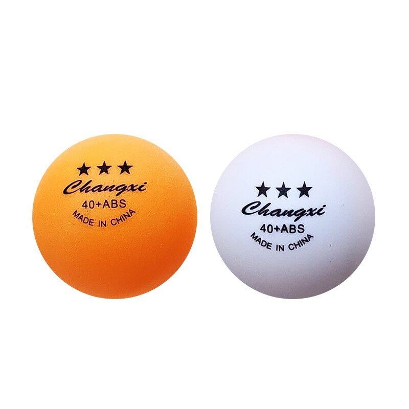 Table Tennis Ball 50/100 PCS Bulk ABS Ping Pong Ball 3-Star 40+ Standard Size Training Ball for Game Matches For Athlete