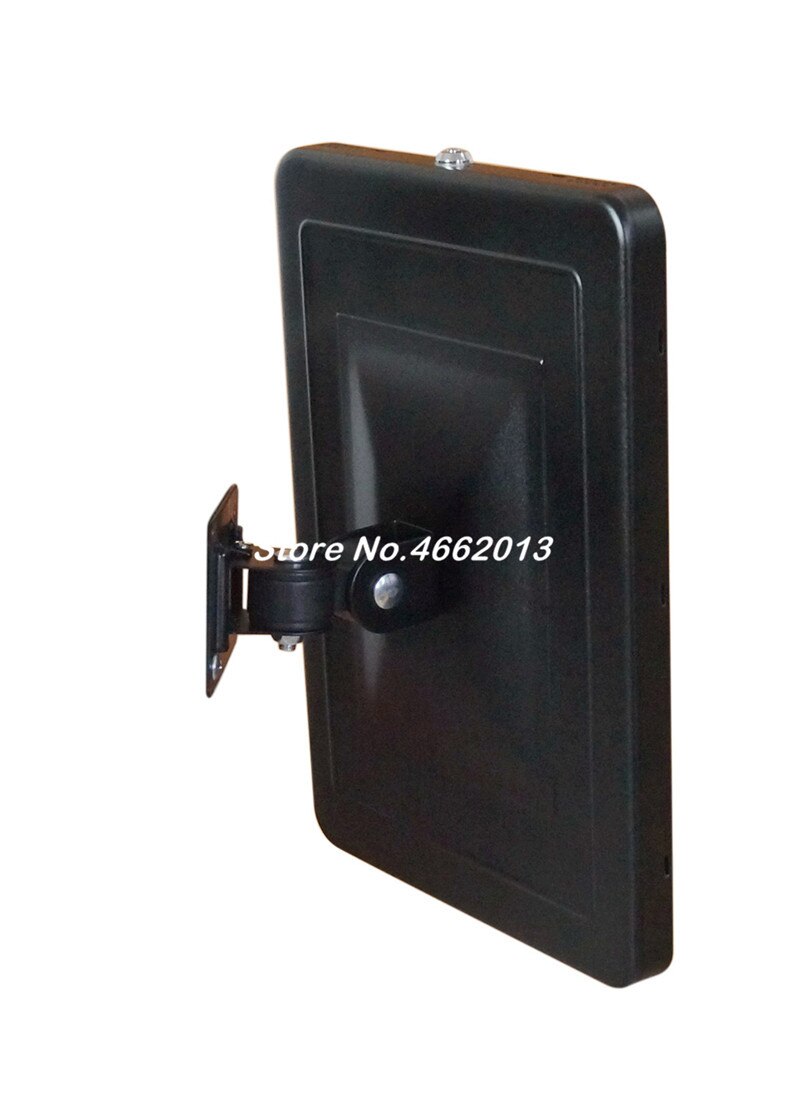 for iPad pro 12.9" security wall mount with anti-theft enclosure display lock holder mounting bracket support on shop hotel