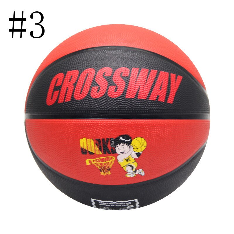 CROSSWAY Standard Palla Da Basket #2 #3 #4 #5 #6 #7 Per Adulti E Bambini Gioventù palla di Gomma di Usura Concorso di Formazione Interna Ed Esterna