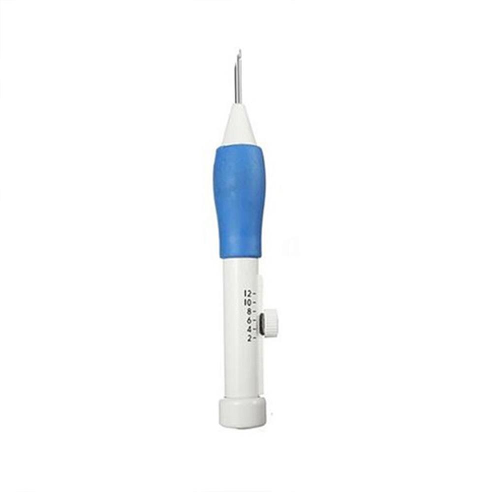 Punch needle magisk broderi penna broderi verktyg abs 1.3 mm 1.6mm 2.2mm hållbart bekvämt gör-det-själv textilier hantverk sömmar