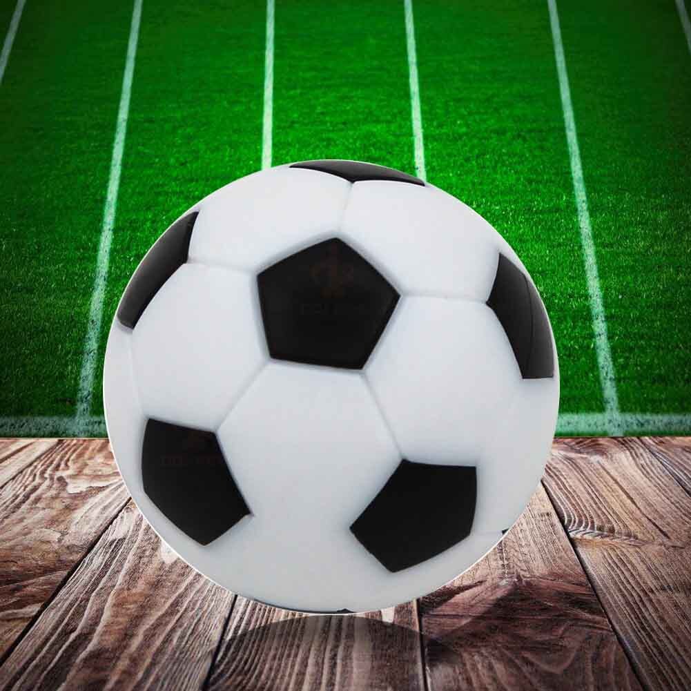 12 stk indendørs spil sportsaktivitet holdbar erstatningsbold til børn runde mini fodbold tilbehør abs bordfodbold sæt