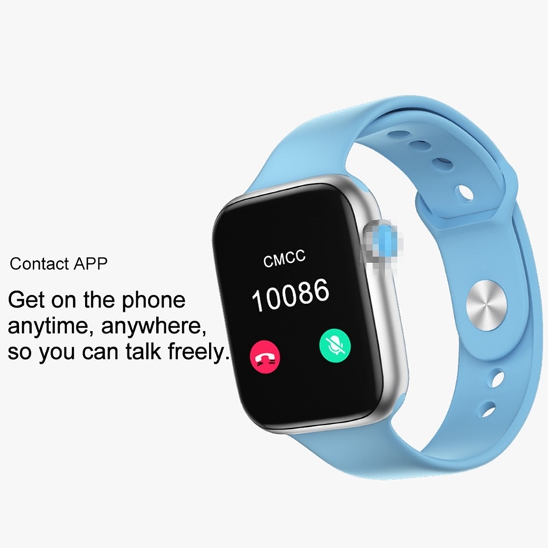 Iwo 8 pro Bluetooth llamada reloj inteligente de música táctil completa rastreador de Fitness las mujeres/los hombres para Apple IOS Android PK W34 IWO 11