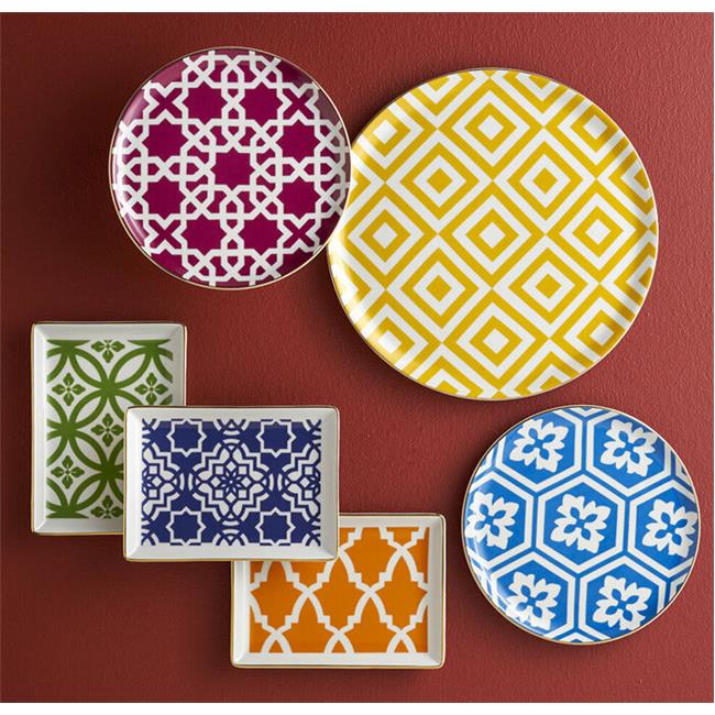 Porland marokko fad kaffekop desen 5 fuchsia 80cc