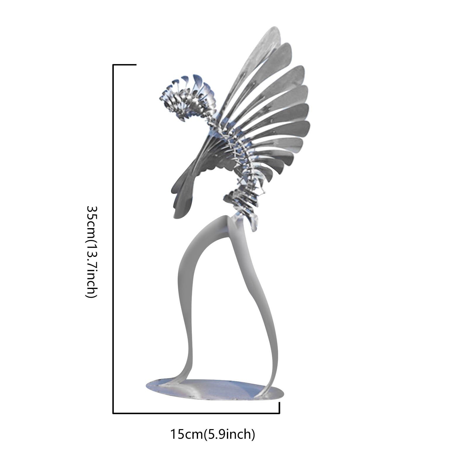 Unique And Magical Metal Rotating Windmill Humanoid windmill Outdoor Wind Spinner Yard Patio Lawn Garden Decoration