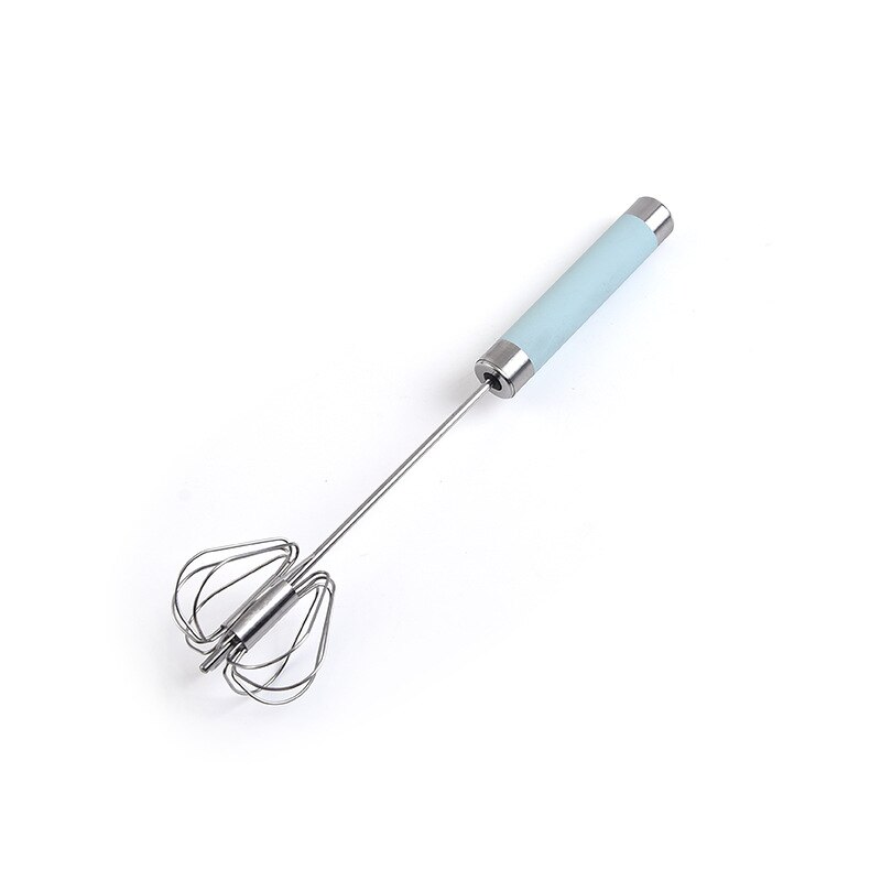 Semi Automatic Egg Beater 304 Stainless Steel Egg Whisk Manual Hand Mixer Self Turning Egg Stirrer Kitchen Accessories Egg Tools: Type3 small