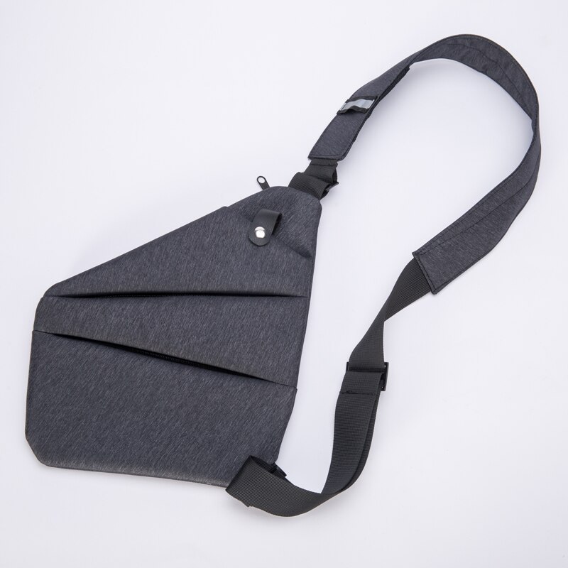 Sac à bandoulière pour hommes, sacs multi-usages, Compact, sacoche poitrine simple, sac à bandoulière