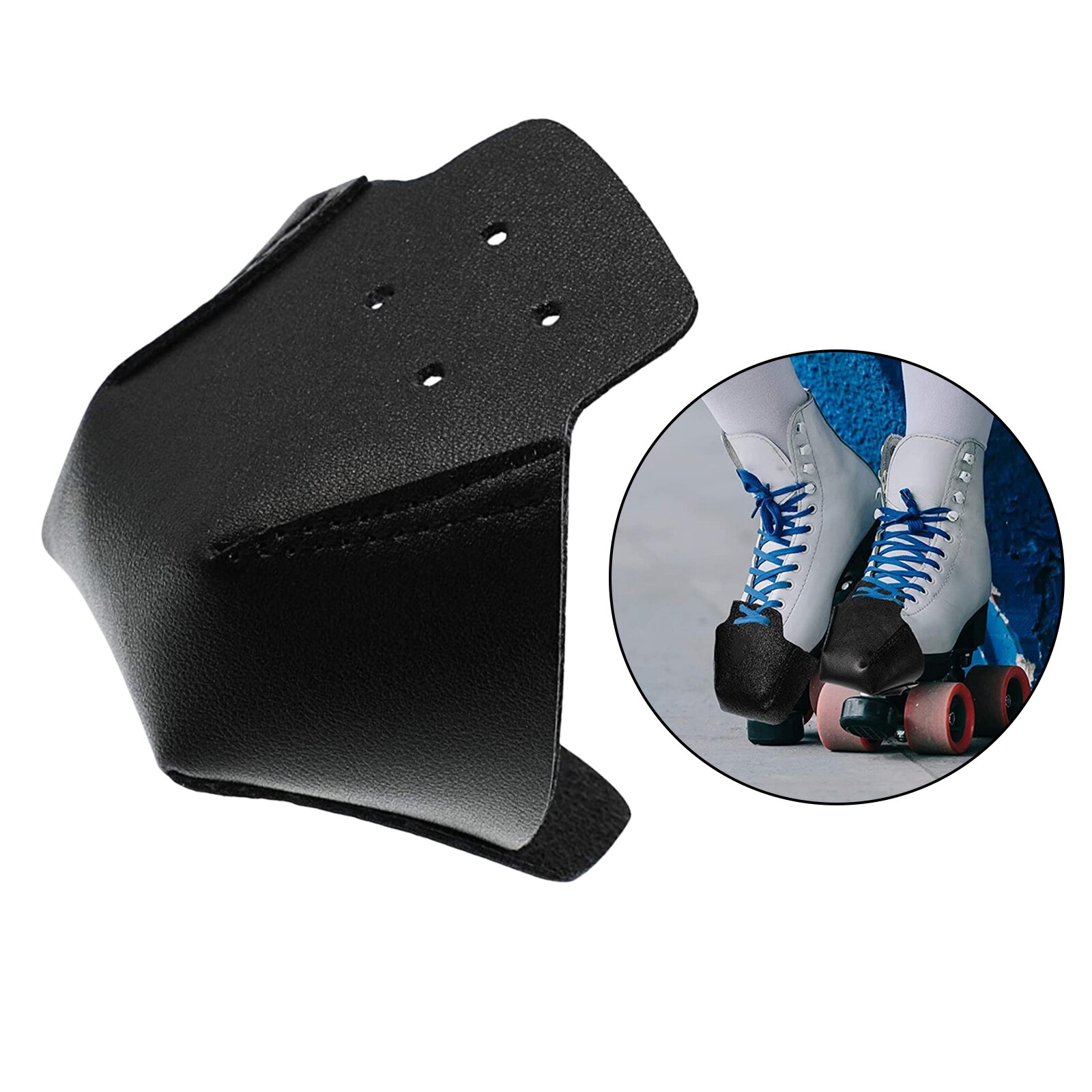Pattini a rotelle copriscarpe protezioni per le dita in pelle scarpe da ginnastica per pattinaggio maniche protettive per le dita allenamento all&#39;aperto palestra Sport uomo donna