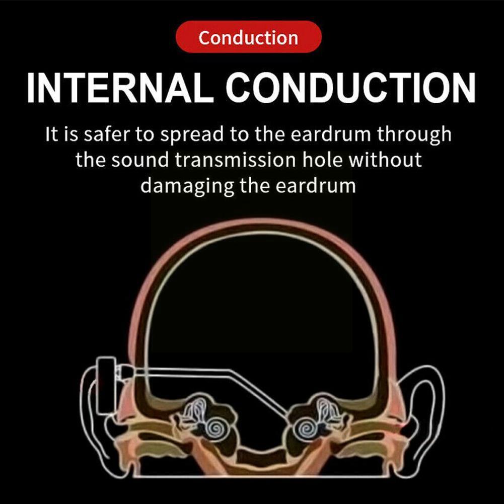 Wasserdichte, geräuschunterdrückende knochenleitungskopfhörer, stereo, kabellos, sport, freisprecheinrichtung, ohrhörer mit mikrofon, bluetooth, he  u7 u 4