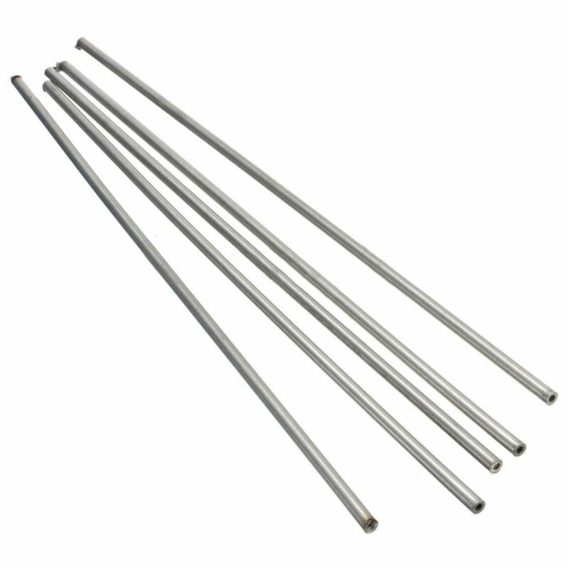 1 Stuk Zilver Ronde 304 Roestvrij Staal Capillaire 6Mm X 4Mm X 250Mm Roestvrij Stalen Constructie tool