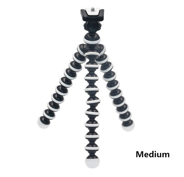 Desktop Mini Tripod Octopus Mobile Phone Live Holder Flexible: Medium Octopus