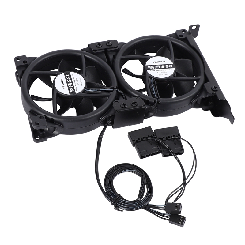 Image Card Companion Radiator LED Image Card Cooling Fan 9cm Glare Version General Cooling Fan