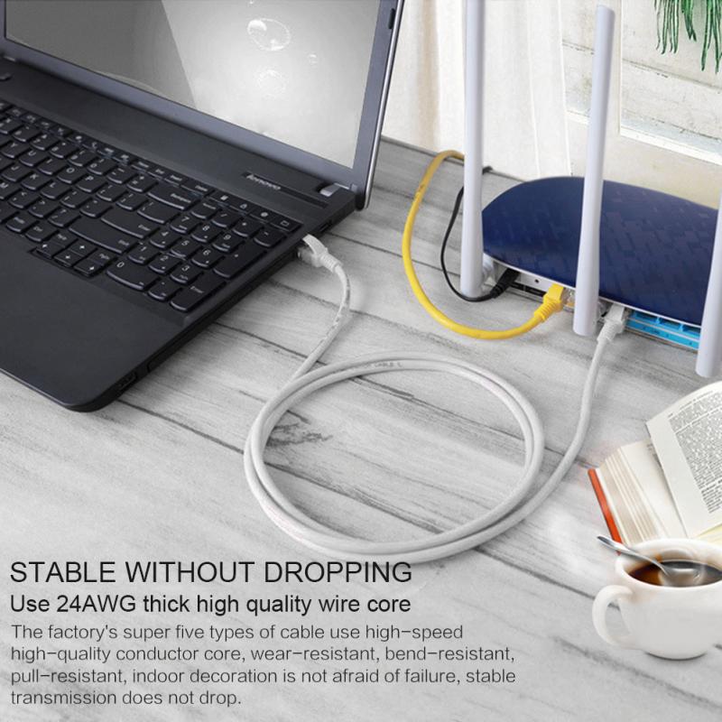 Durable Cable CAT-5e Lan Cable UTP CAT-5e RJ45 LAN Network Cable 1 2 3 5 10 15m Patch Cord For Laptop Router RJ45 Network Cable