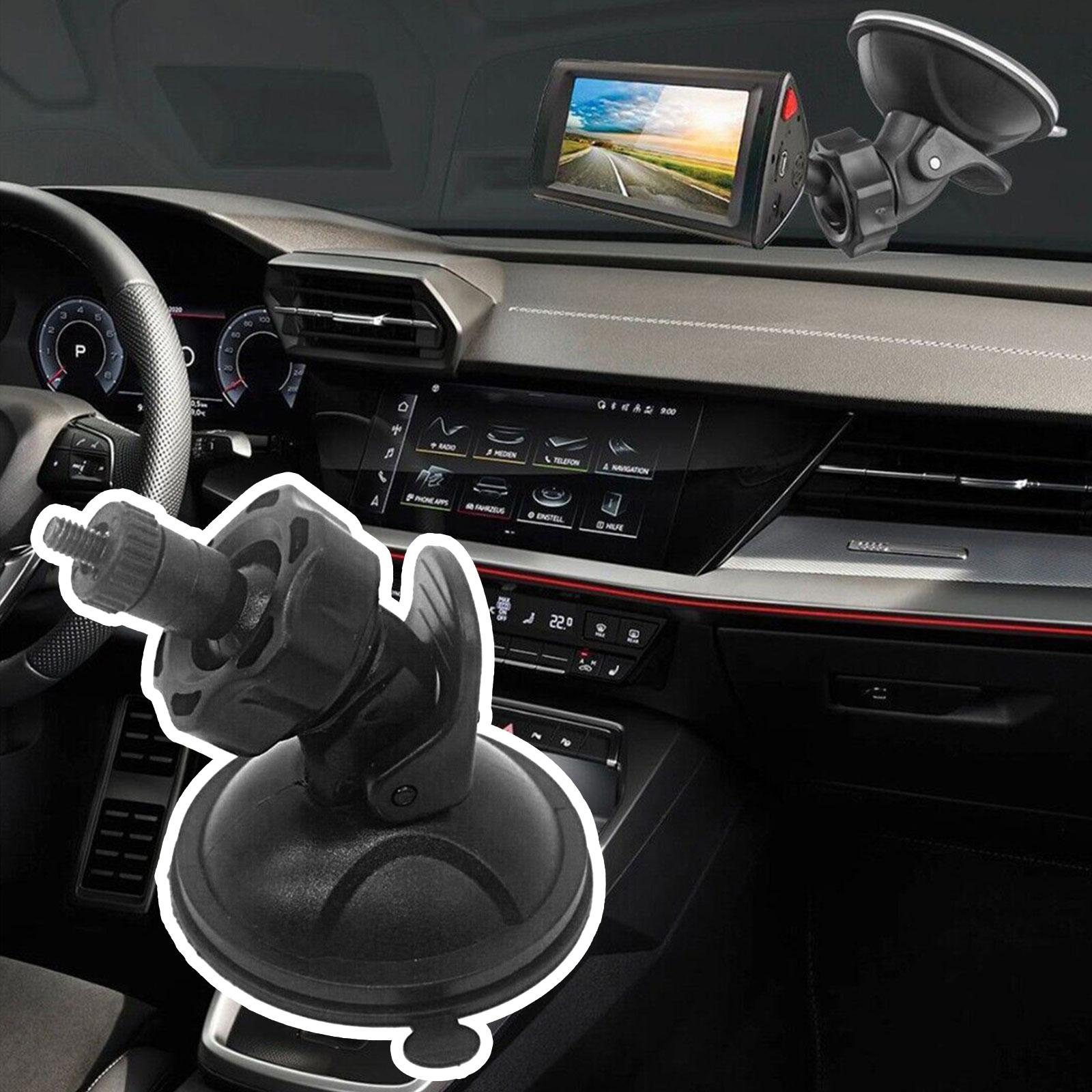 Auto DVR Mount Houder 4mm Schroefkop Voertuig Recorder Beugel GPS Cup DV Houder Sucker Beugel Zuignap Camera DVR W9P5