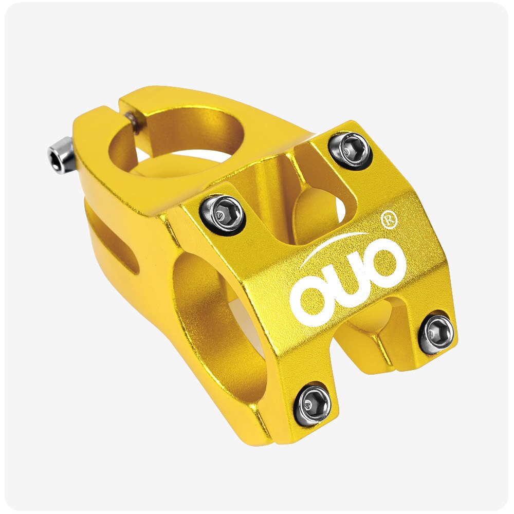 OUO krótki mostek rowerowy 31.8x4 5mm wspornik kierownicy rowerowej MTB moc pręt aluminiowy pion Bicycl accesori części robić roweru górskiego