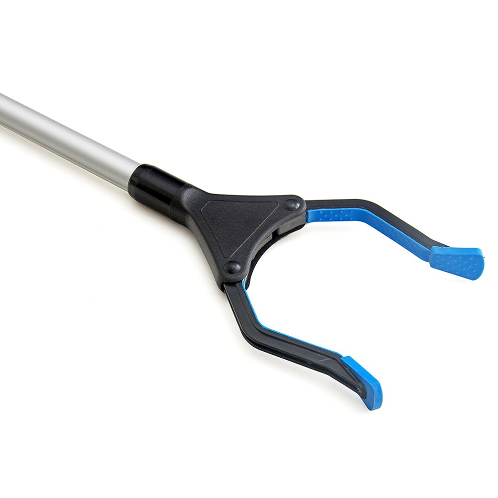 Pinzas largas plegables para recoger basura, herramientas de limpieza del hogar, agarre manual