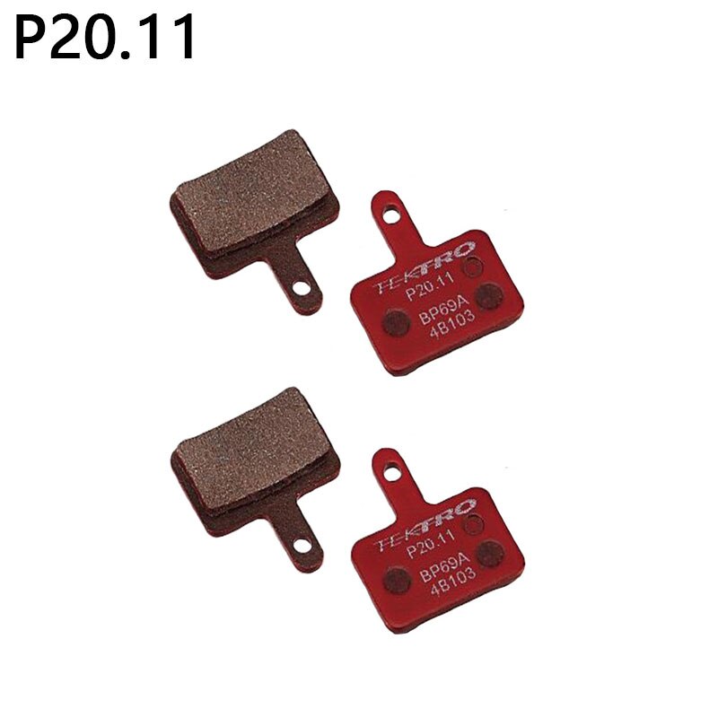 TEKTRO 2pair Bike brake pad Q13RS E11.11 Q11TS A11TS Q10RS A10YS F10BS D40.11 P20.11 E10.11 S20.11 IOX.11 L10.11 N11.11 with box: P20.11 with box x2
