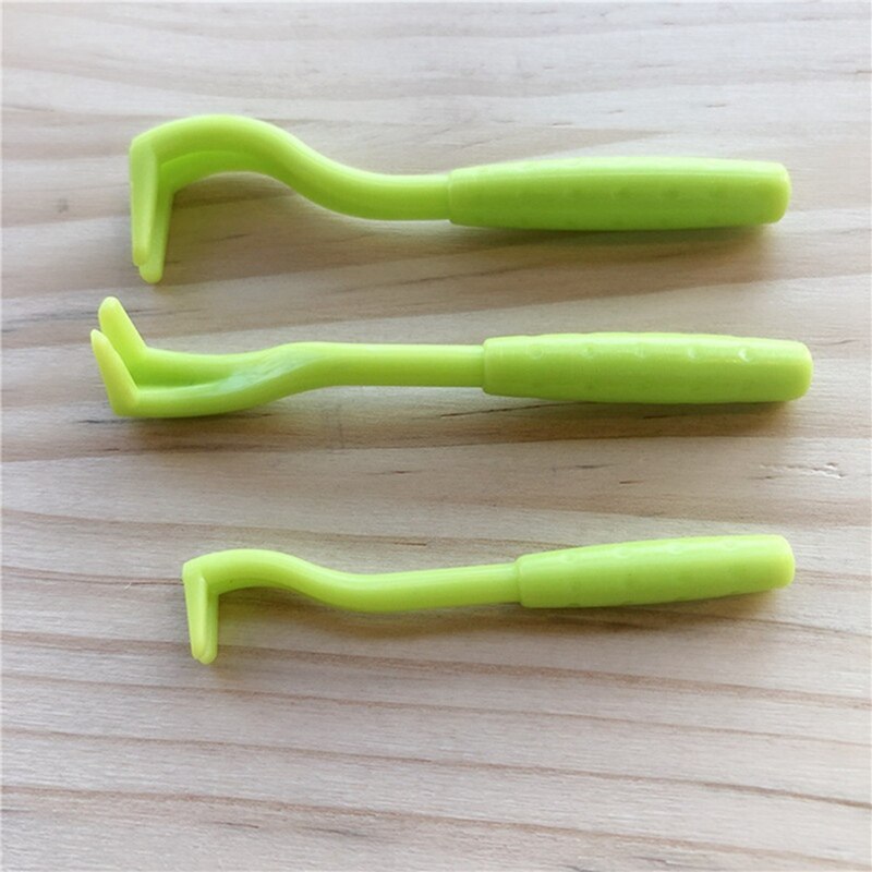 3 Stks/set Huisdier Mijten Flea Extractor Insect Clip Kat Hond Schoonmaken Krassen Apparaat Pincet Springen Schorpioen Haak Dierbenodigdheden: Green