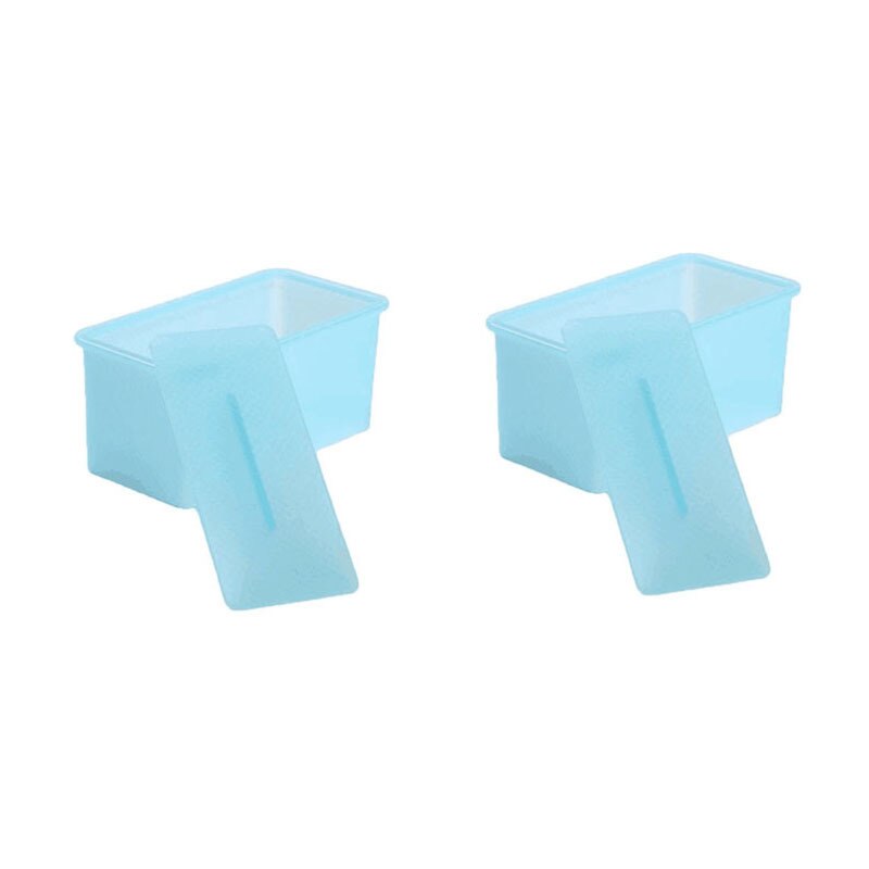 2Pcs Sushi Mold Musubi Maker Press Rectangular Sushi Mold Hawaiian Spam Kimbab Onigiri Molds Homemade Kitchen Accessories: Blue 2Pcs