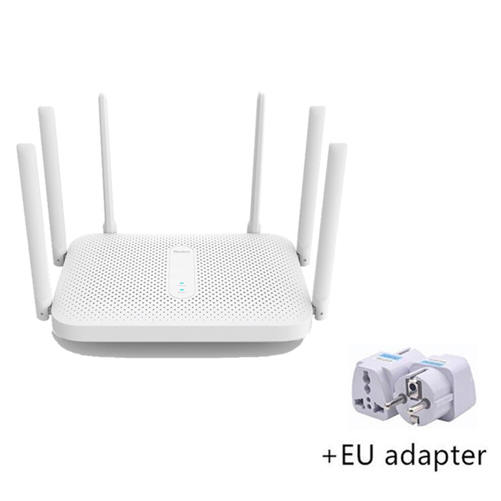 Xiaomi – routeur sans fil Redmi AC2100, 2.4G/5G, double fréquence, wi-fi, 128M, couverture RAM, amplificateur de Signal externe, répéteur PPPOE: Add EU adapter