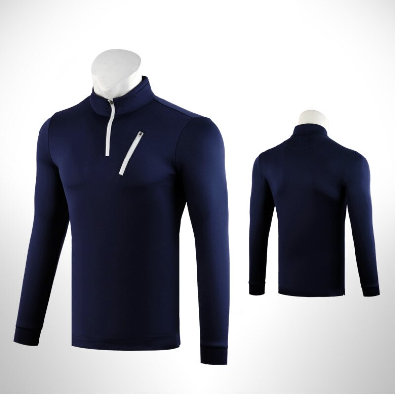 Neue! PGM Golf Kleidung männer Herbst und Winter Kleidung Langarm T-Shirt Warme Jacke Postleitzahl Kragen