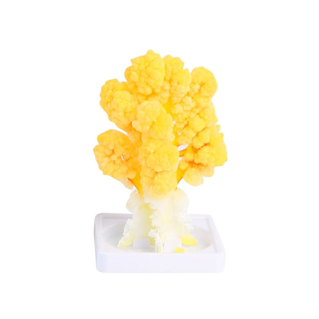Visual Magic Artificial Sakura Trees Decorative Growing DIY Paper Tree Novelty Baby Toy Flower Exploring Science#45: D