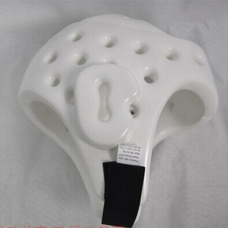 Taekwondo helm hoofdbescherming witte Taekwondo Helm eenmaal vormen hoofdbescherming S, M, L