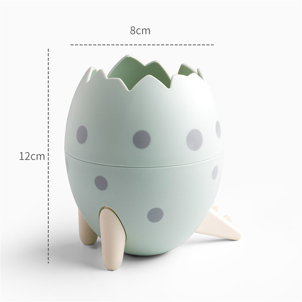 Porte-stylo oeuf Dragon, boîte de rangement de bureau, bricolage, fournitures scolaires pour étudiants, support de stylos, organisateur de bureau, décoration de maison