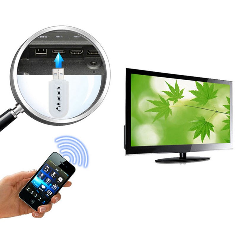 Interfejs 3.5Mm o Jacek podwójne wyjście USB A2Dp samochodowy odbiornik Bluetooth bezprzewodowy o adapter robić odbiornika z kablem o.