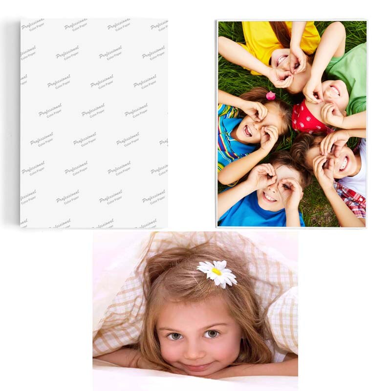 A4 200g Fotopapier Glänzend drucker fotografische papier für inkjet drucker büro glänzend papier 20 blätter/100 blätter