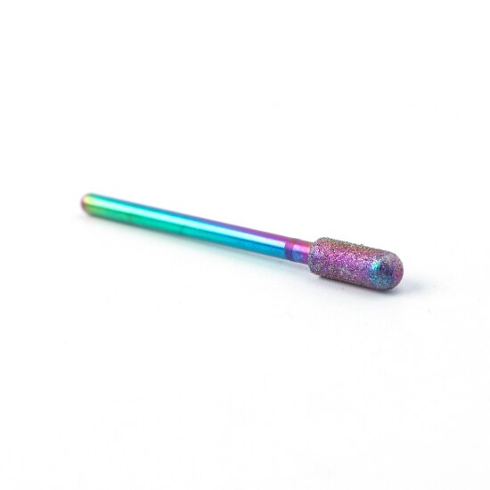 Stz 1pc regnbue neglebor til elektrisk boremaskine fræser hårdmetal keramisk neglefilsliber manicure værktøj  #1514-2