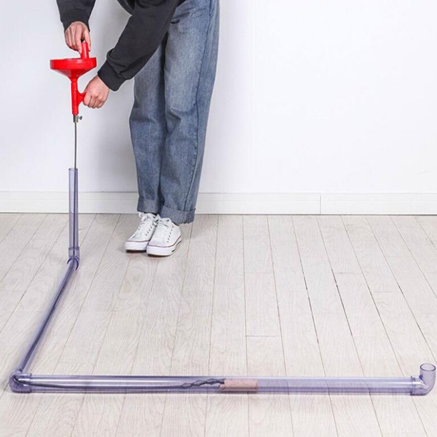 7M Cuisine Drain D&#39;égout Nettoyeurs Câble Évier Outils De Nettoyage, Baignoire Vidange Nettoyant Wc Drague Nettoyer Le Pipeline Sabot