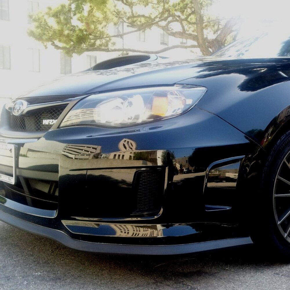 Bumper Lip Deflector Lips For Ford S-Max SMax S Max Front Spoiler Skirt For Car View Tuning / Body Kit / Strip