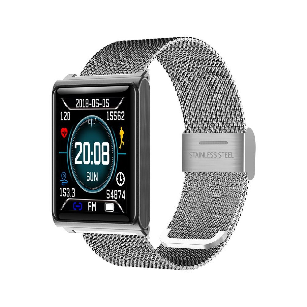 N98 Smart Armband Bluetooth IP67 Waterdicht Polsbandje Hartslagmeter Bloeddruk Smart Horloges Voor Mannen Vrouwen