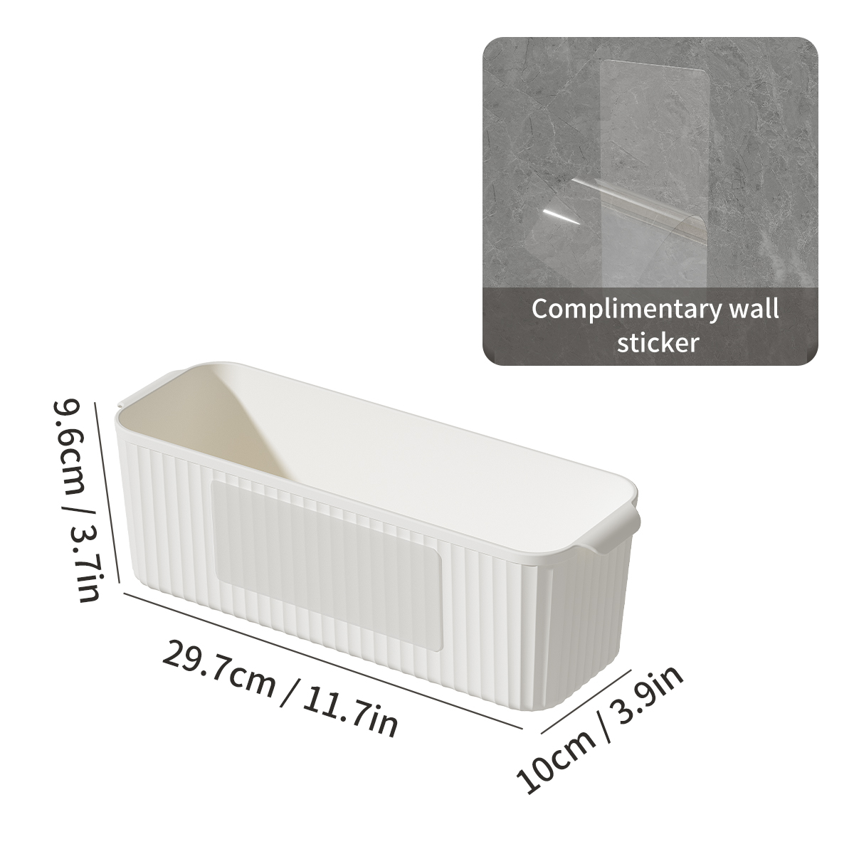 WORTHBUY Underwear Bra Socks Plastic Storage Organizer Wall Mounted Cabinet Storage Organizer Drawers Storage Box For Bedroom: Chocolate