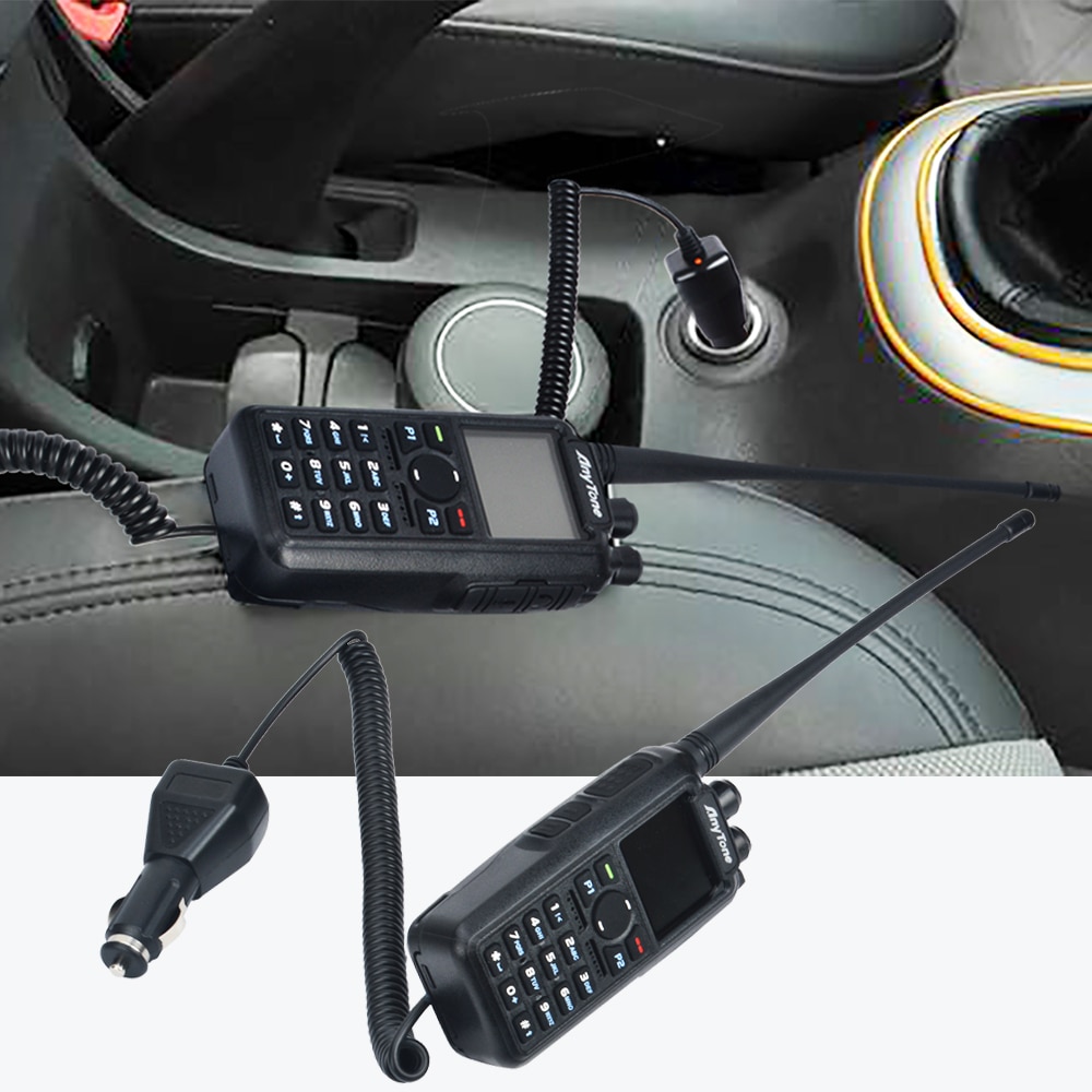 Auto Battey Eliminator 12V QB-44L voor anytone walkie talkie AT-D878UV PLUS