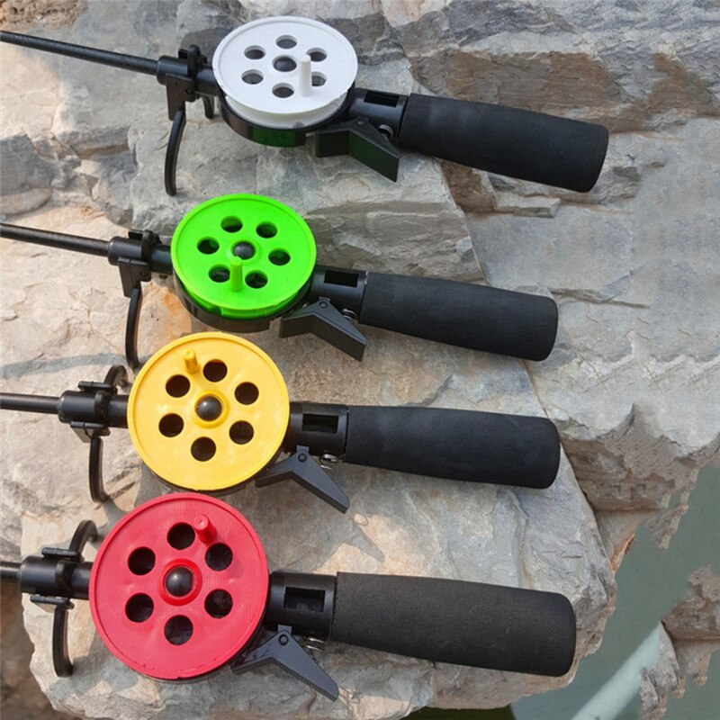 Ice Winter Fishing Rod With Reel Outdoor Tackle Pole Pesca Sport Fish Combination Conveniently Carrying Fishing Accessories