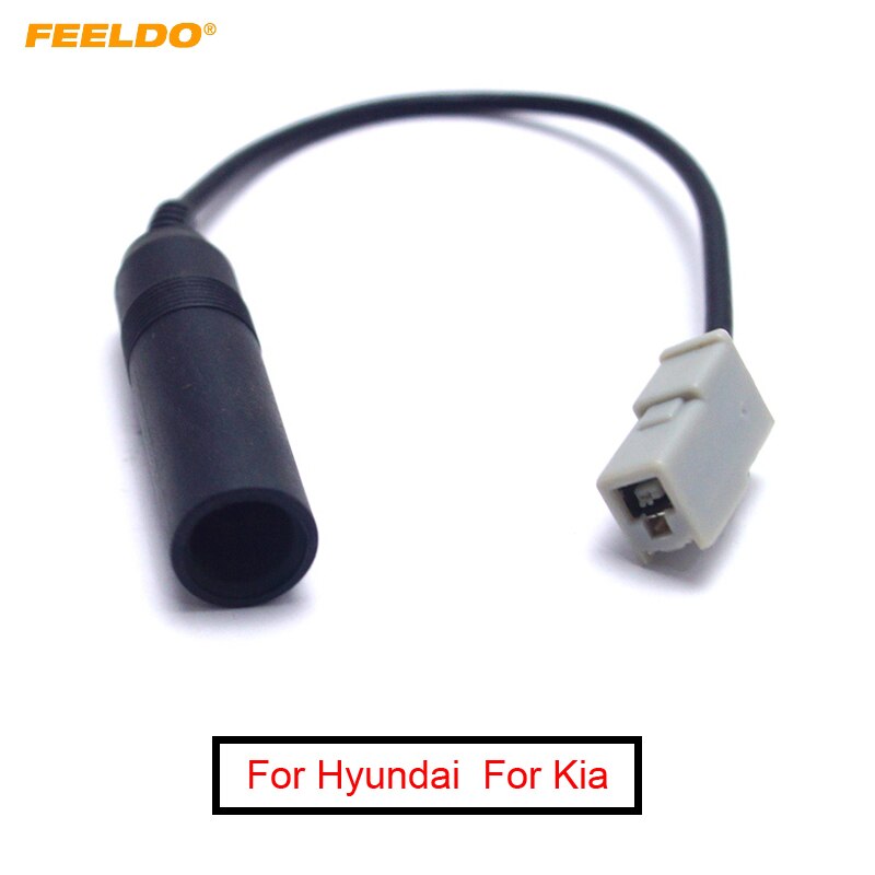 FEELDO 1Pc Car Radio Antenna Adapter For Hyundai Kia KI-11 Wire Cable Harness #AM4794