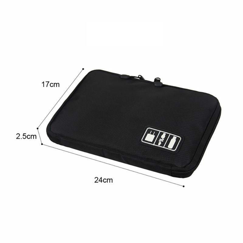 USB-Kabel Aufbewahrung tasche elektronisches Zubehör Veranstalter tragbare USB-Datenkabel Ladestecker Reise wasserdicht Gerät Organizer
