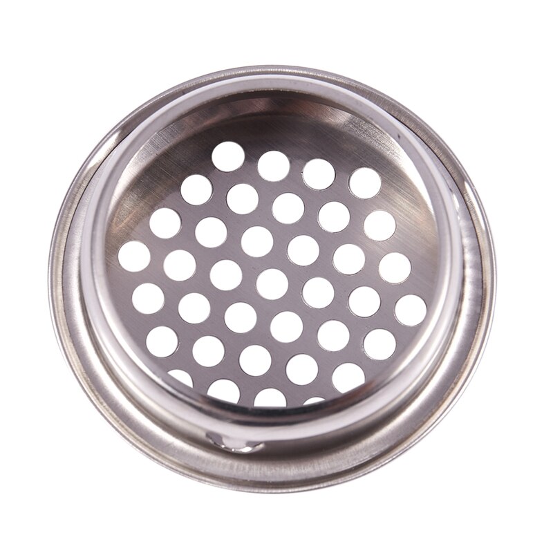 -stålfritt stål 35 mm diameter 8 mm høyde servant avløpshull